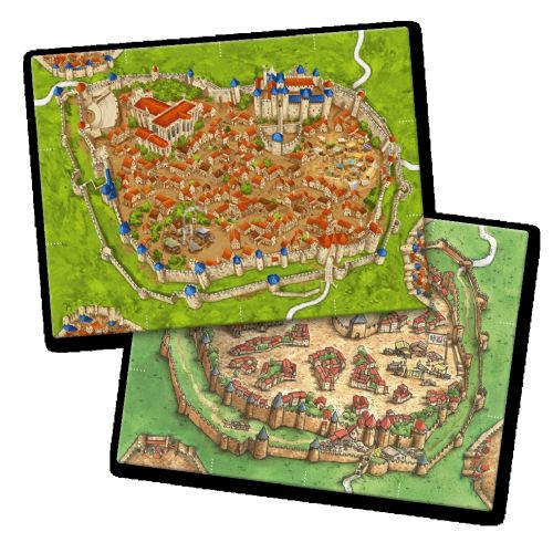 Carcassonne start piece
